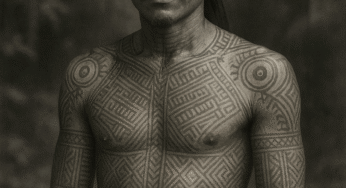 Tattoo Dayak Paling Tua Ditemukan di Foto Tahun 1901, Kini Viral!!