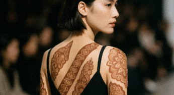 Fashion Week Korea Dikejutkan Tato Batik Nusantara Indonesia!