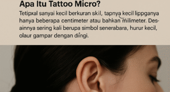 Hampir Tak Terlihat, Tapi Trending! Tattoo Micro Jadi Fenomena!