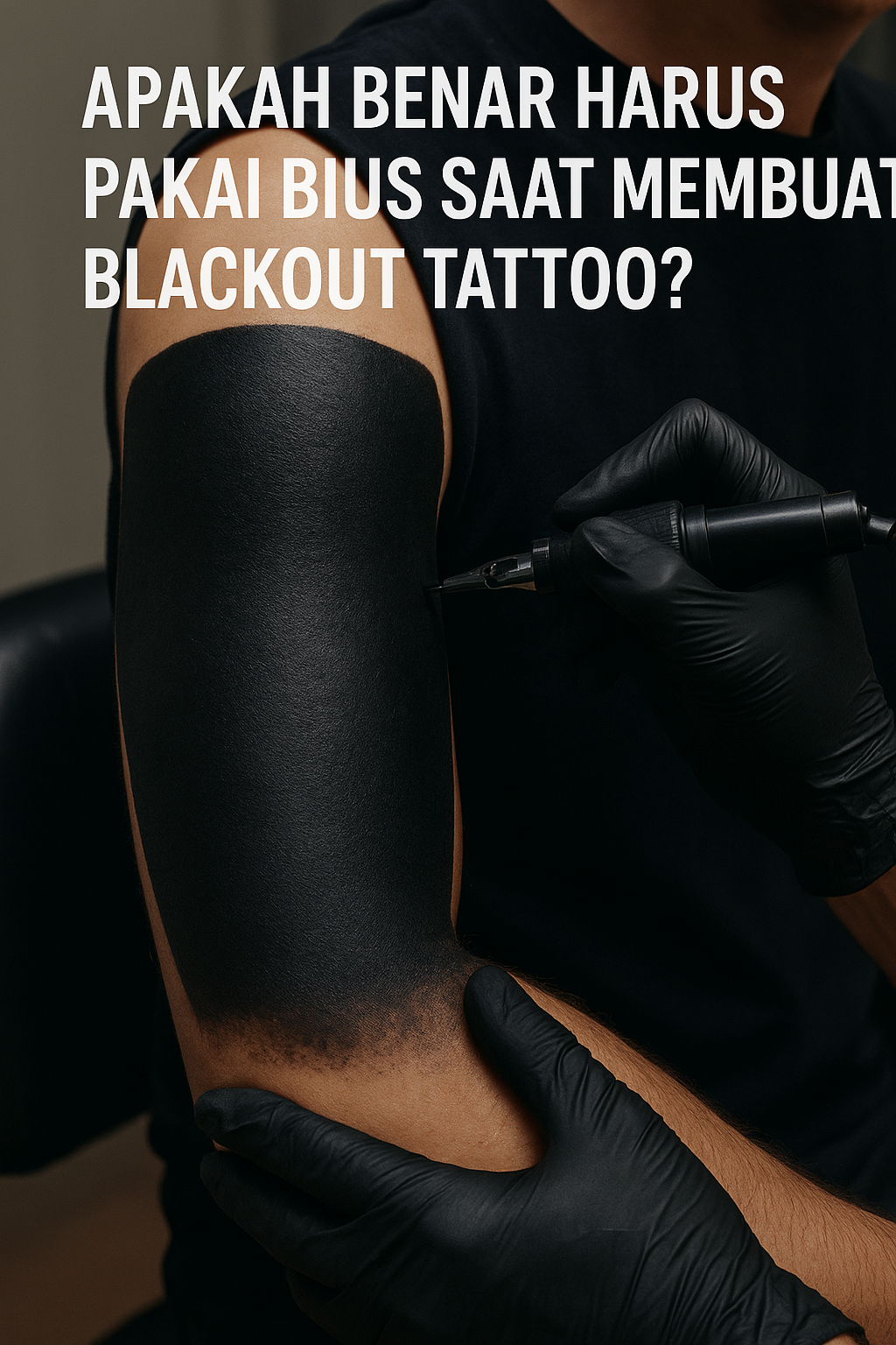 Rahasia Teknik Blackout Tattoo