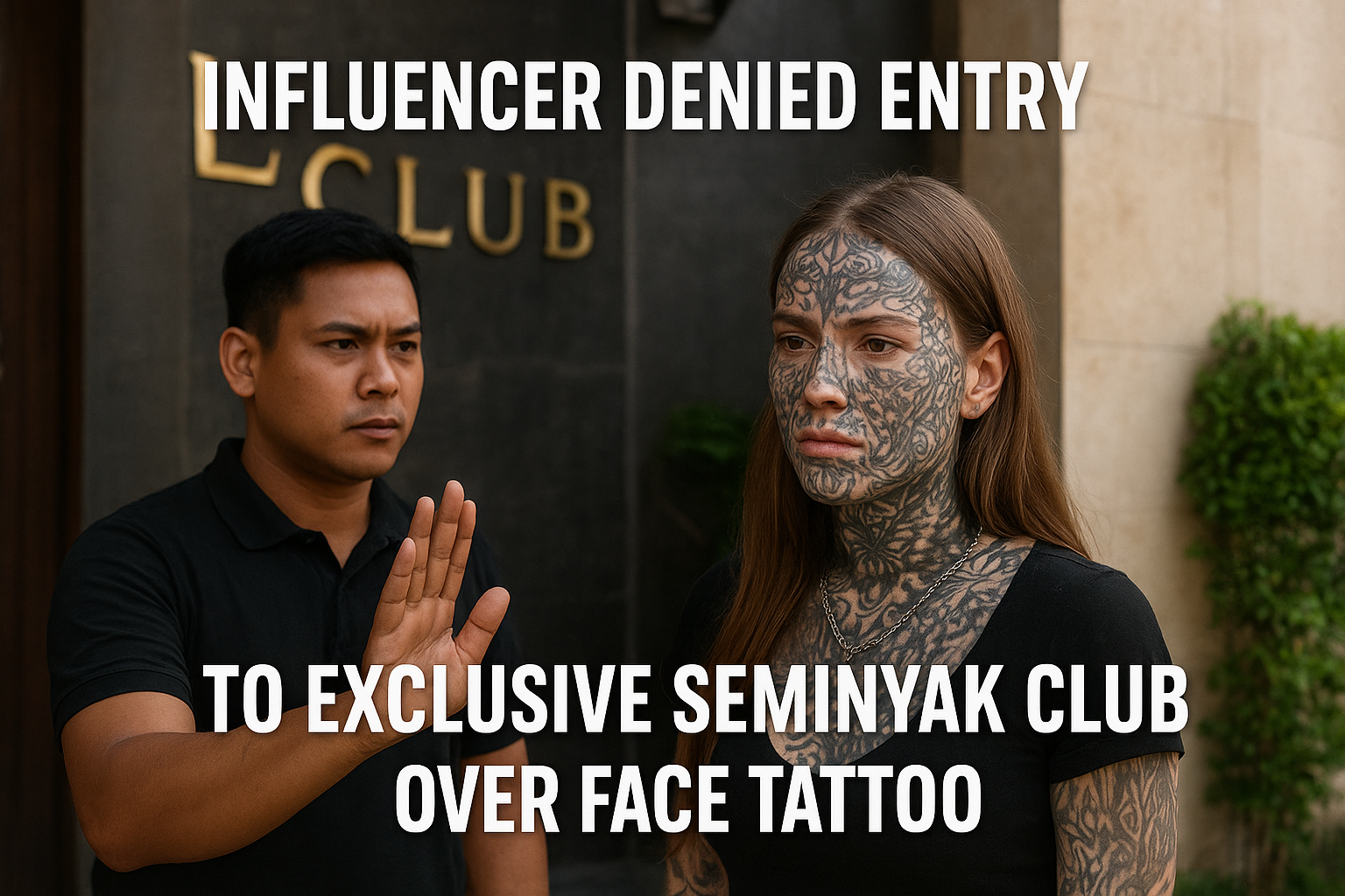 Influencer Ditolak Masuk Club Eksklusif di Bali