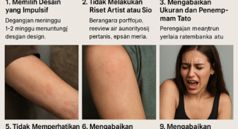 Kesalahan Tattoo yang Paling Sering Terjadi, Jangan Sampai Kamu Jadi Korban!