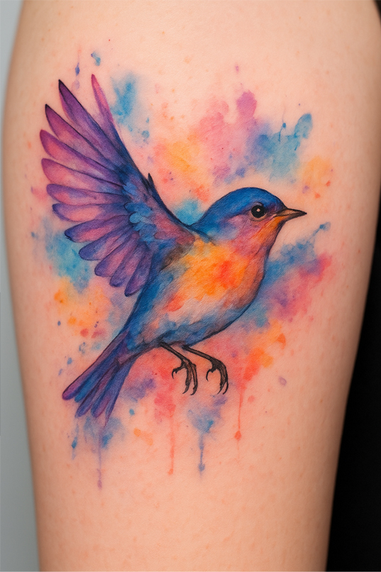 Tato Watercolor: Tren Seni Tinta yang Memikat