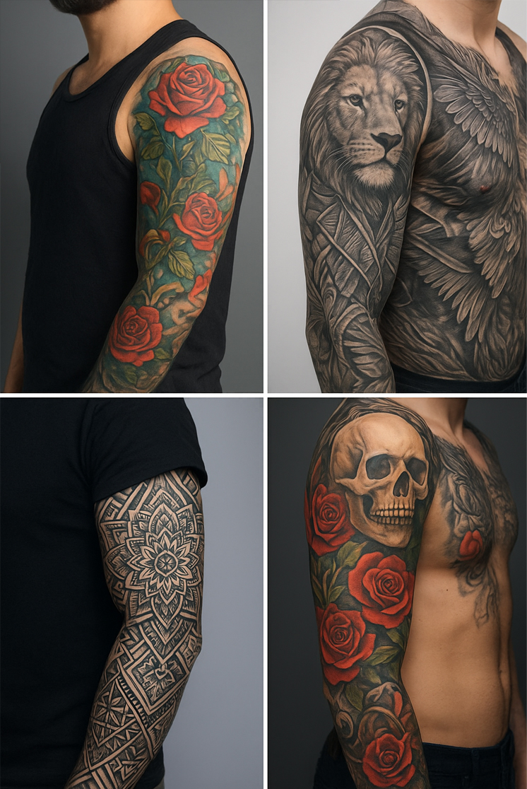 Tattoo Sleeve Keren: Dari Setengah Lengan sampai Full Body Art