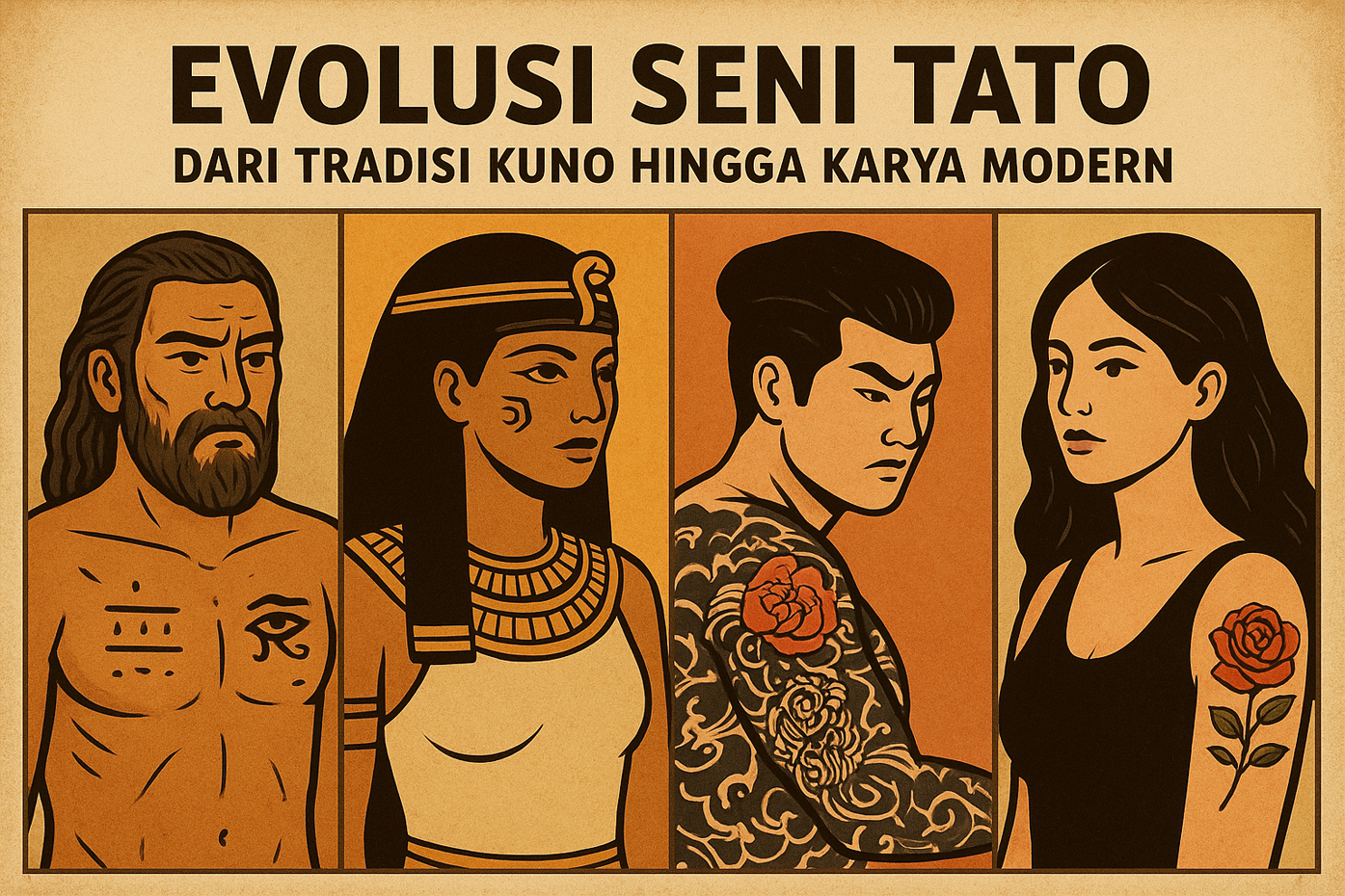 Evolusi Seni Tato: Dari Tradisi Kuno hingga Karya Modern
