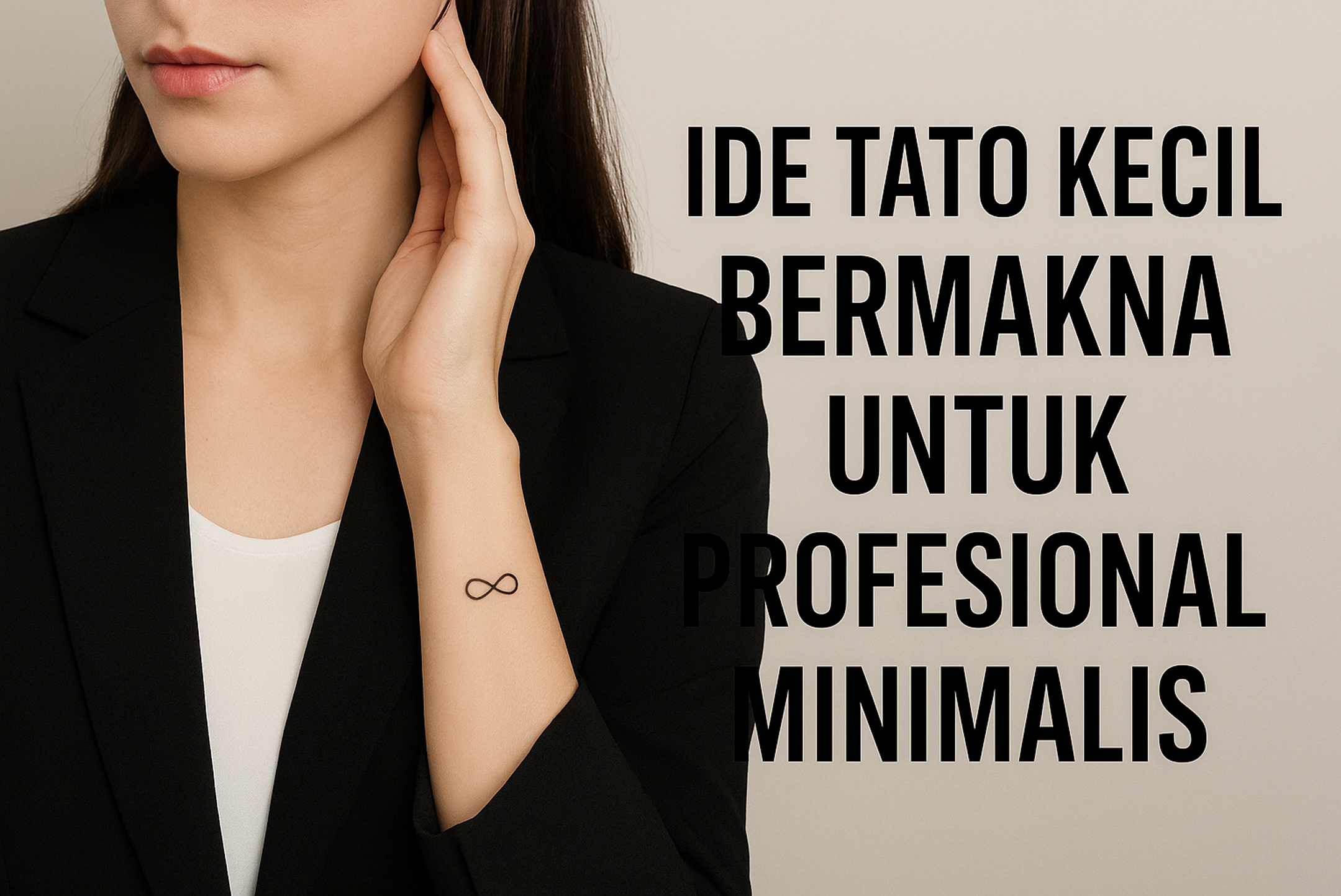 Ide Tato Kecil Bermakna untuk Profesional Minimalis