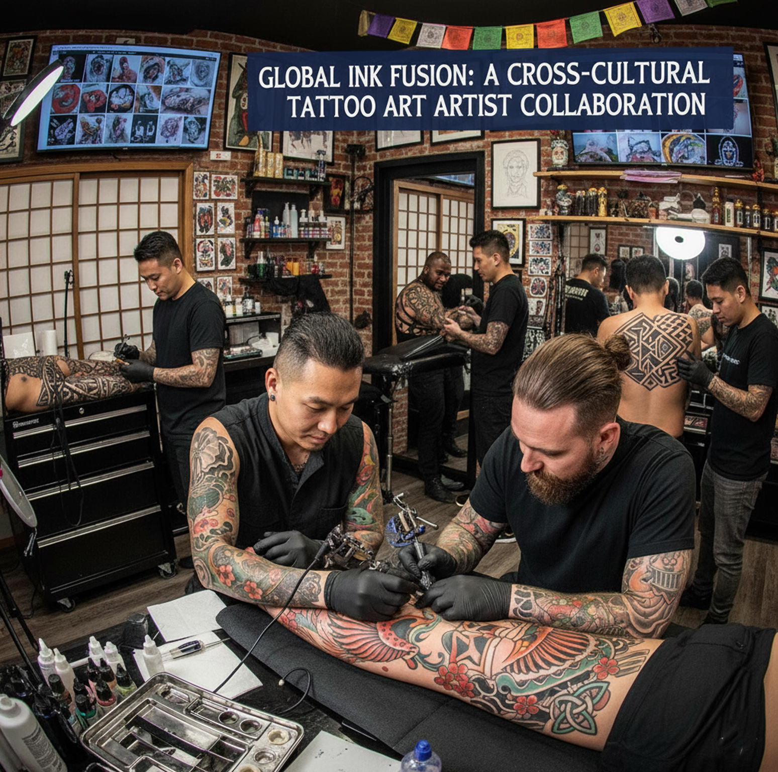 Kolaborasi Tattoo Artist: Proyek Cross-Culture dari Pelbagai Negara