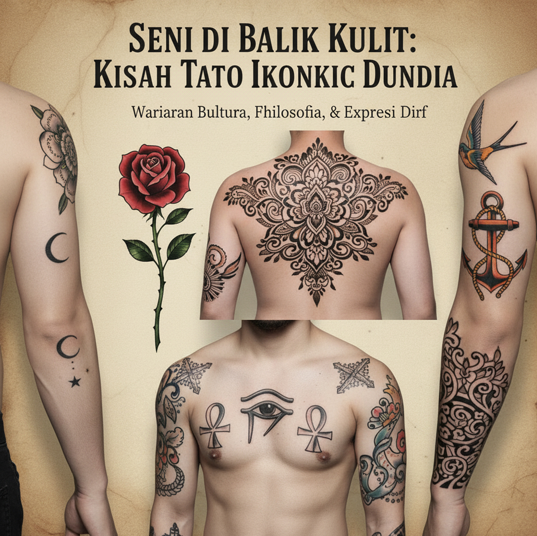 Makna Simbol Tato Paling Terkenal di Dunia