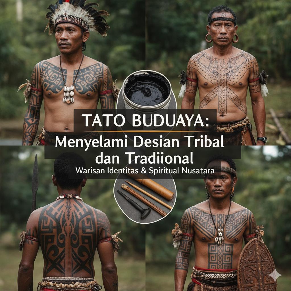 Tato Budaya: Menyelami Desain Tribal dan Tradisional