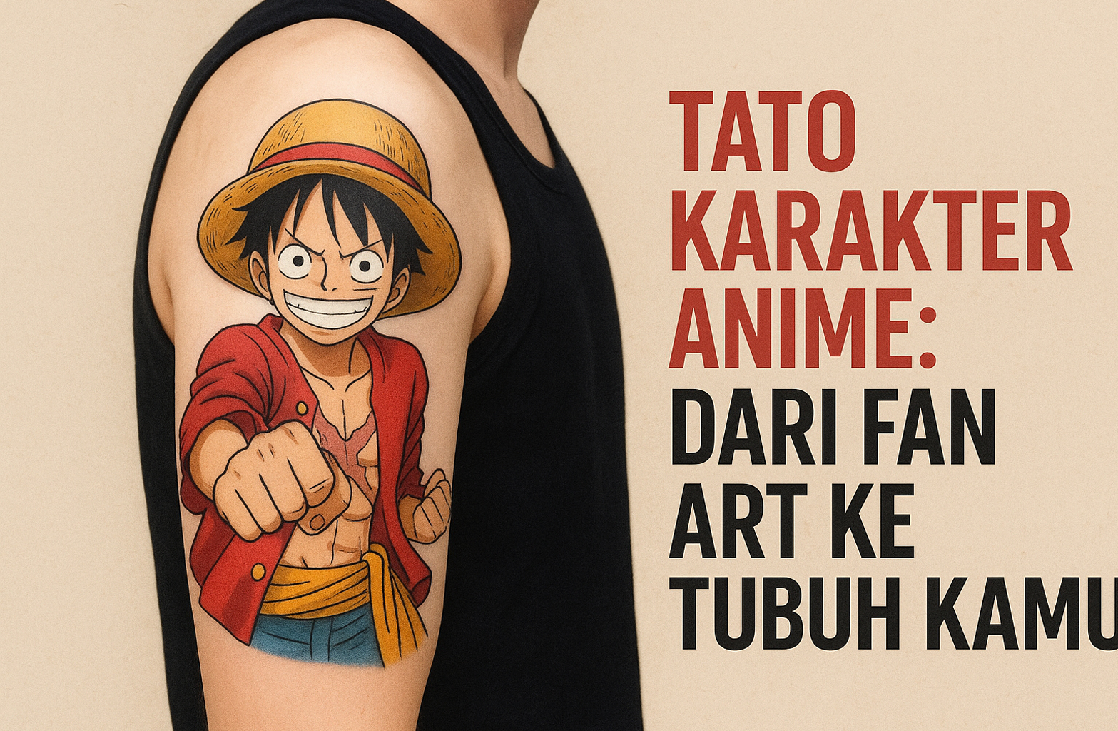 Tato Karakter Anime: Dari Fan Art ke Tubuh Kamu