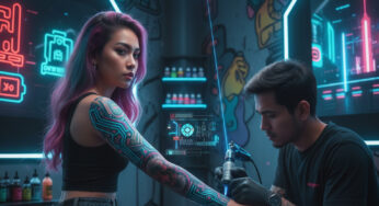 Tattoo Futuristik: Gaya Cyberpunk dan Estetika Digital