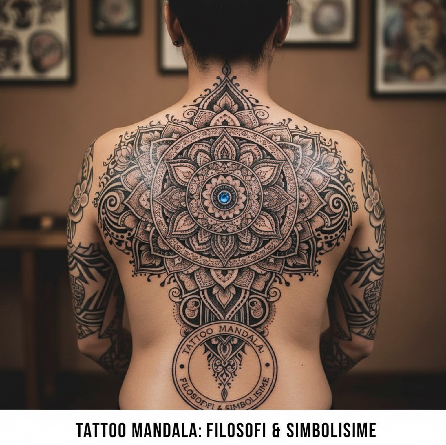Tattoo Mandala: Filosofi dan Simbolisme di Setiap Garis