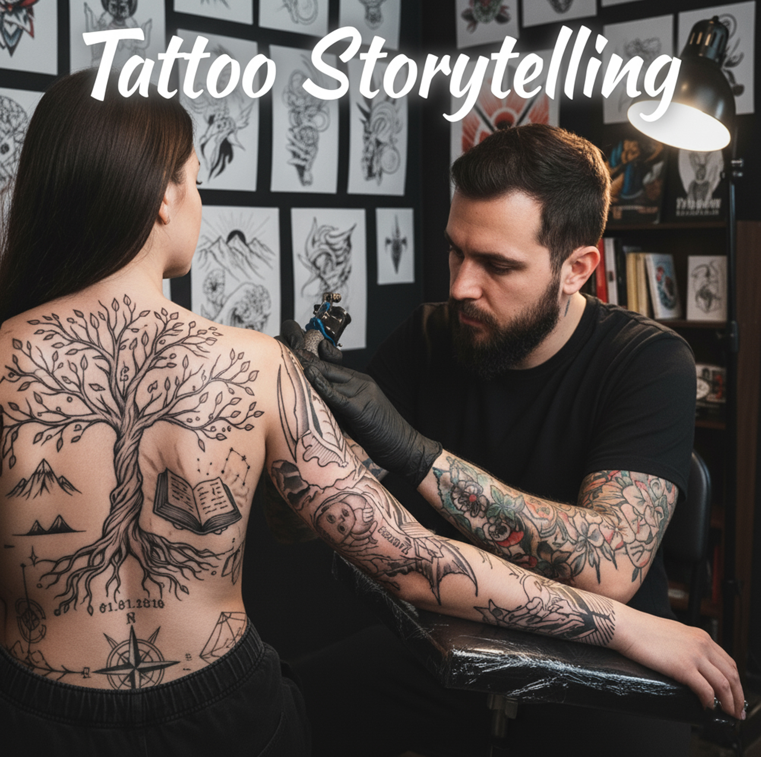 Tattoo Storytelling: Setiap Garis Mengisahkan Kehidupan