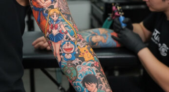 Tato Anime Klasik: Kenangan Masa Kecil di Balik Kulit