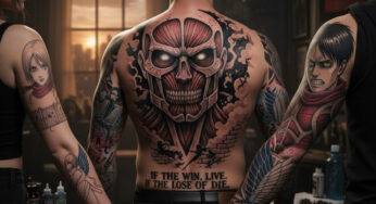 Tato Attack on Titan: Melawan Takdir di Balik Dinding