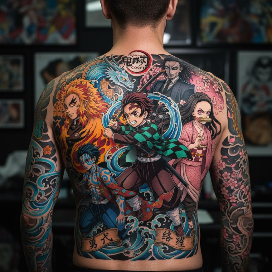 Tato Demon Slayer: Ukiran Keberanian dan Pengorbanan