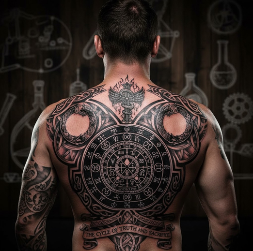 Tato Fullmetal Alchemist: Hukum Pertukaran dan Pengorbanan