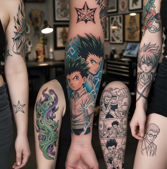 Tato Hunter x Hunter: Jejak Petualangan di Kulit