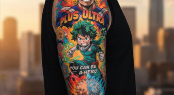 Tato My Hero Academia: Kekuatan untuk Menjadi Simbol Harapan