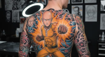 Tato One Punch Man: Simbol Kekuatan Tanpa Batas