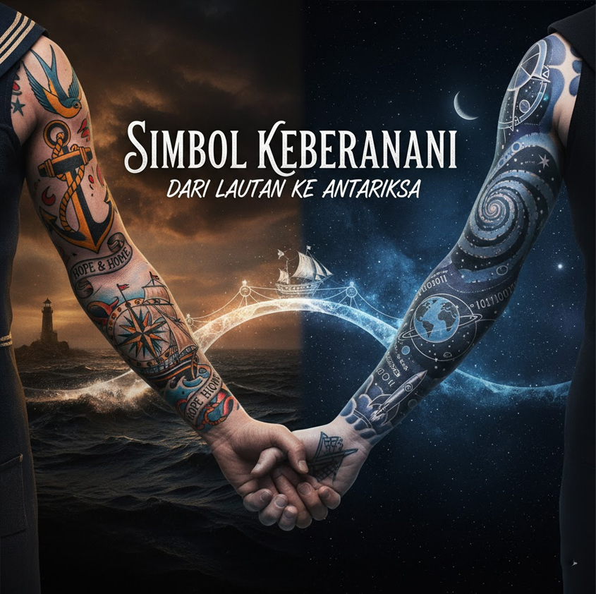 Tato Pelaut hingga Astronot: Simbol Keberanian di Setiap Zaman