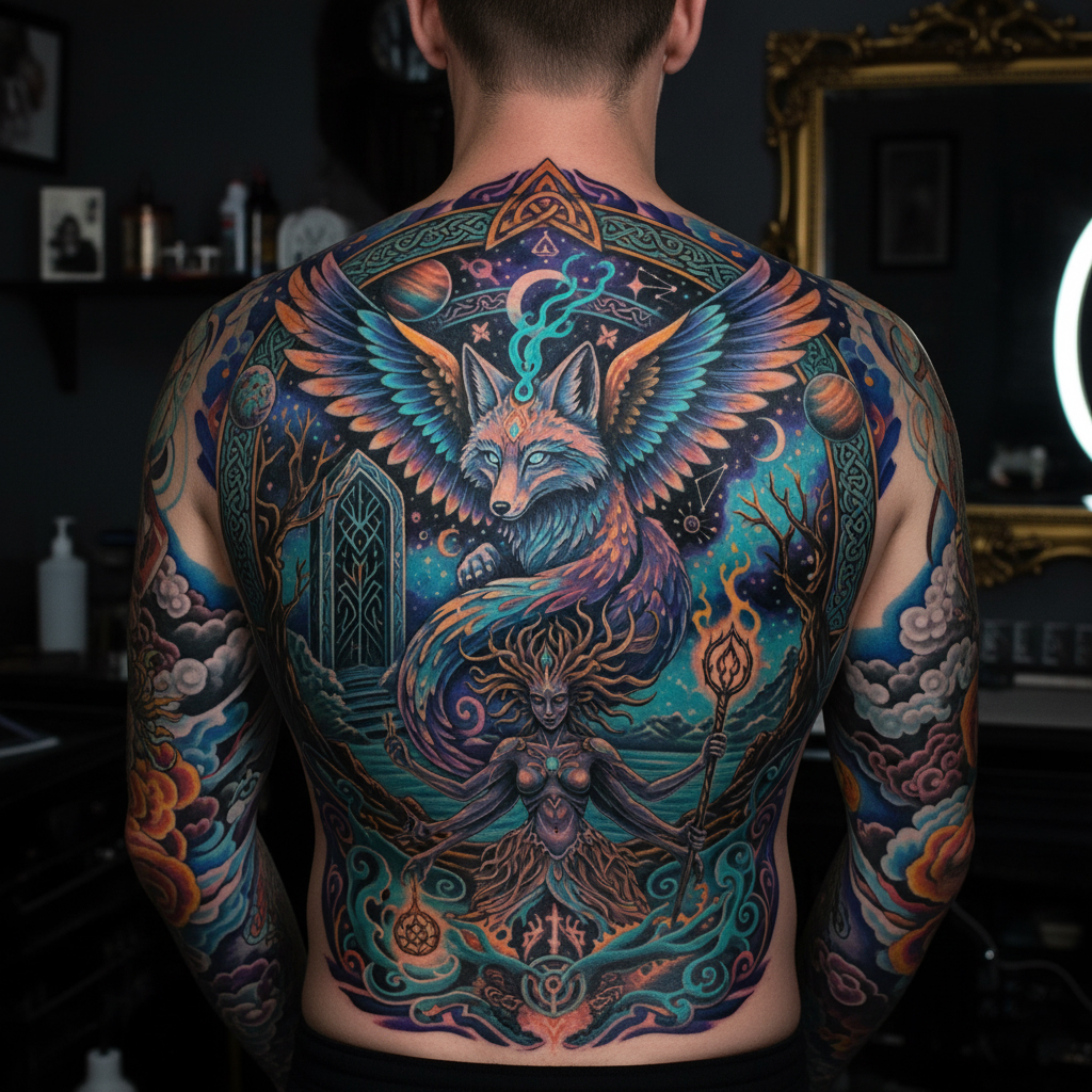 Tato Supranatural: Menggambarkan Dunia Mistis di Kulit