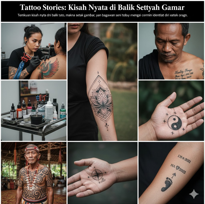 Tattoo Stories: Kisah Nyata di Balik Setiap Gambar
